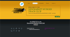 Desktop Screenshot of newmarkethuskiestrack.ca
